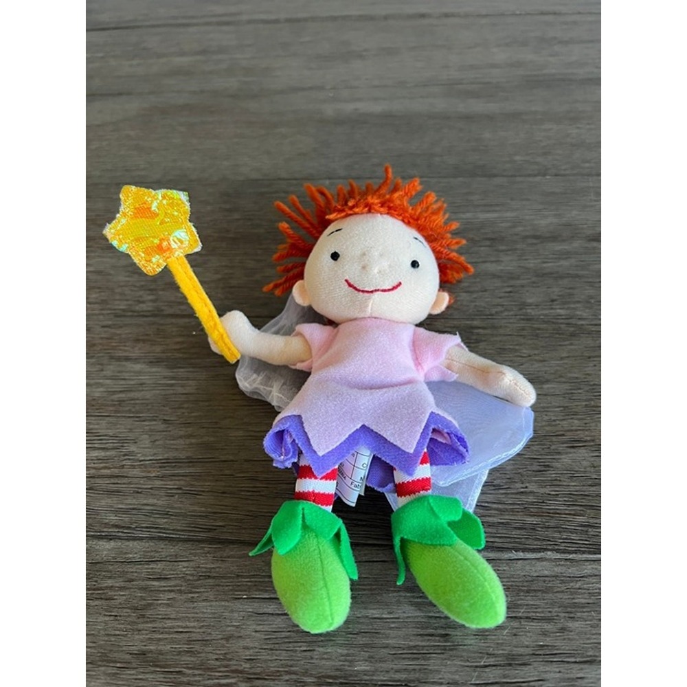 Felicity Wishes Fairy Plush Parragon Books Orange Hair Star Wand Doll Toy Small